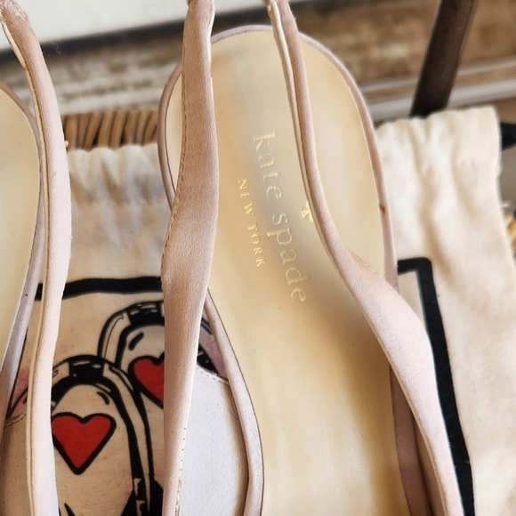 Kate Spade Satin Heels - Picture 3 of 11